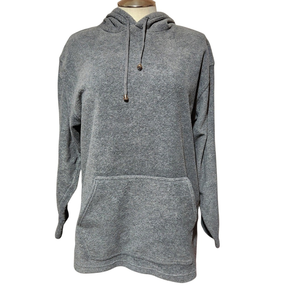 Foot Locker fleece hoodie kangaroo pocket gray XXL